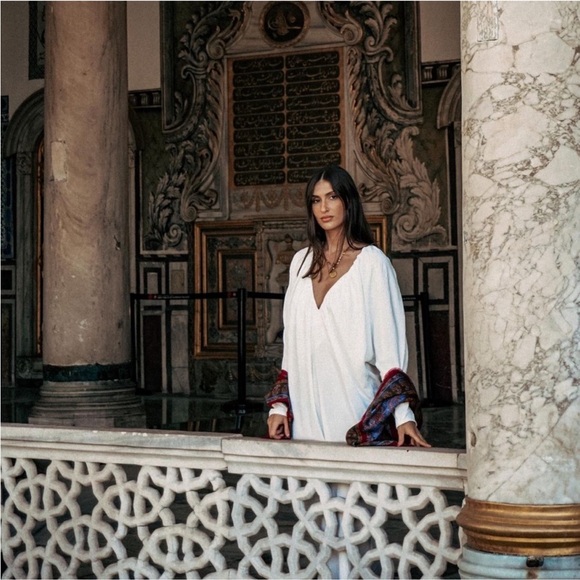 Zara Dresses & Skirts - Zara long Ruched dress